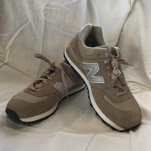 New Balance 574 Tan Suede Sneakers NWB